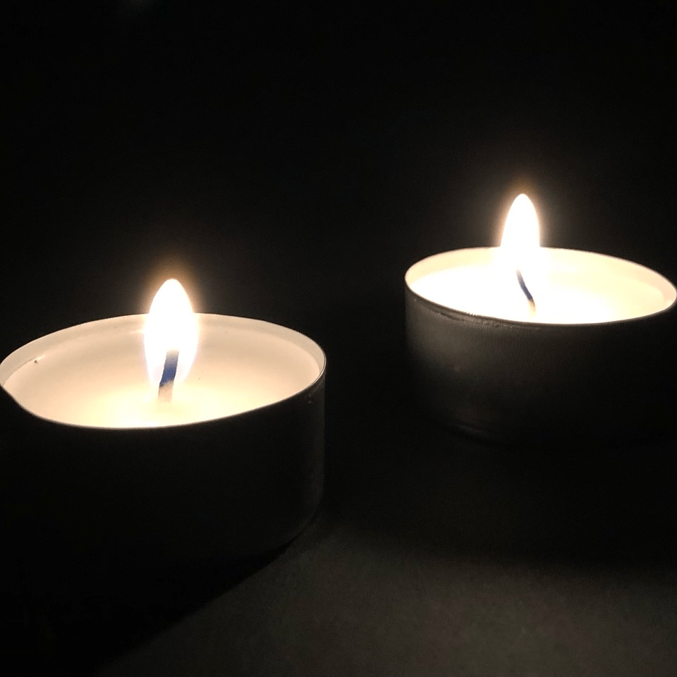 zwei Kerzen